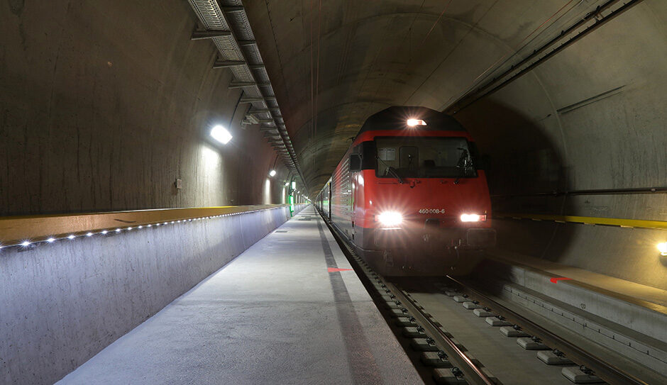 SBB – Gotthard Base Tunnel GBT by Kecko is licensed under CC by 2.0