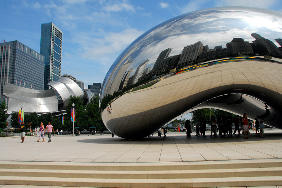 Millenium Park by Geoff Livingstone is licensed under CC BY 2.0