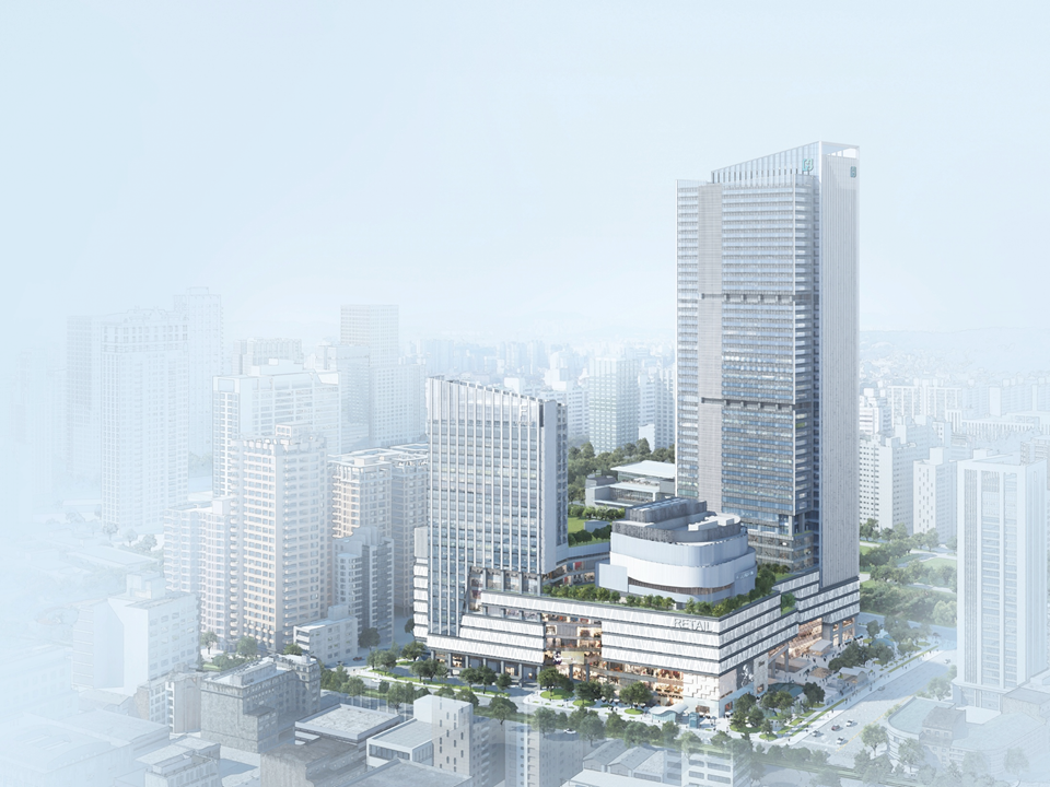 An artist’s conception of the Fubon Aozihdi Development Project upon completion