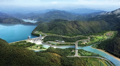 The Yeongju Dam in Korea serves multiple purposes at once: It generates electricity, controls floods, and provides a steady water supply.