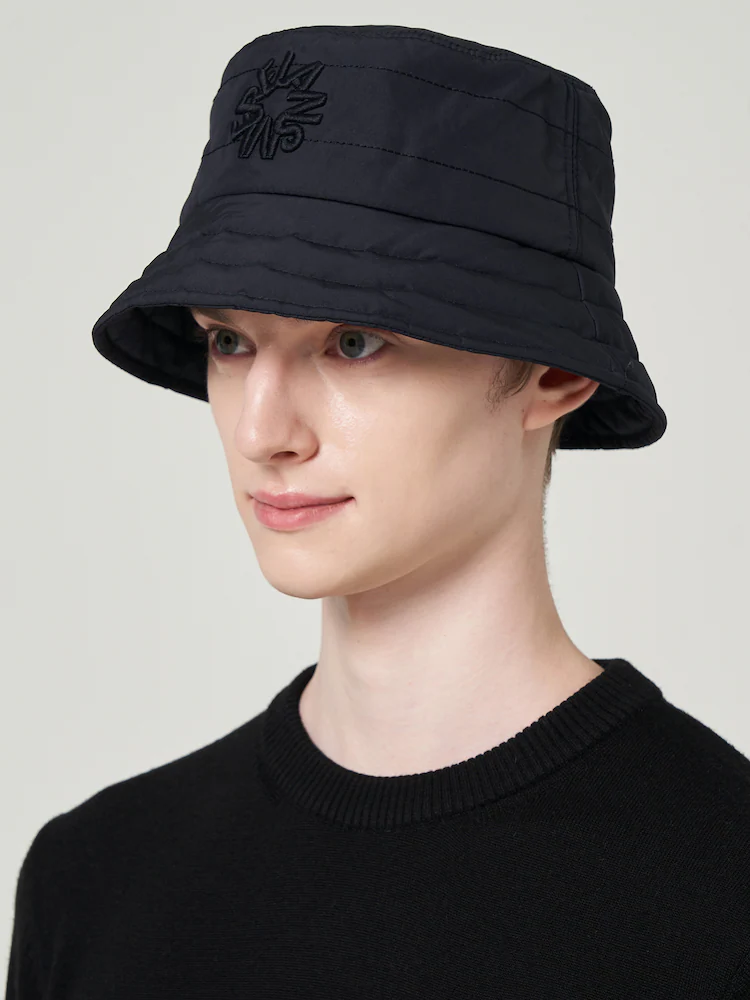 Lansmere has created a padded bucket hat keeps your head looking and feeling warm.