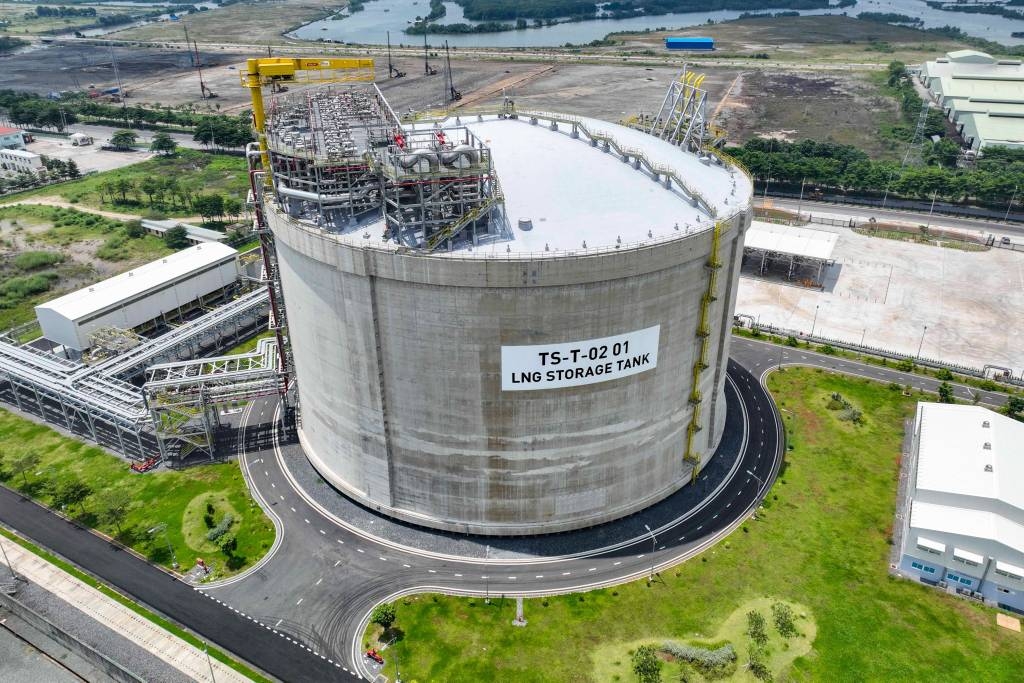 Vietnam’s Thi Vai LNG Terminal construction site