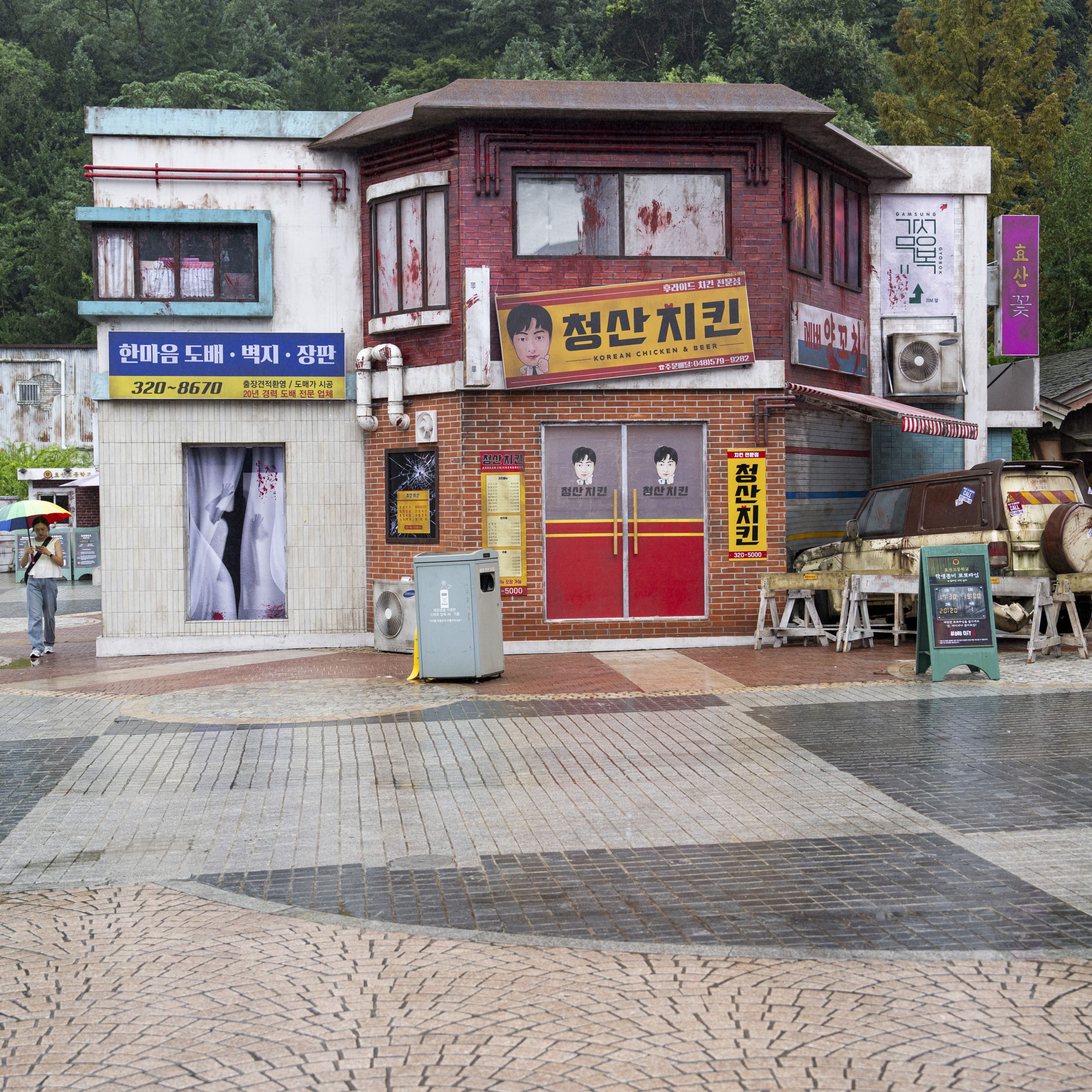 A street in the City of Hyosan recreated at Everland’s Blood City