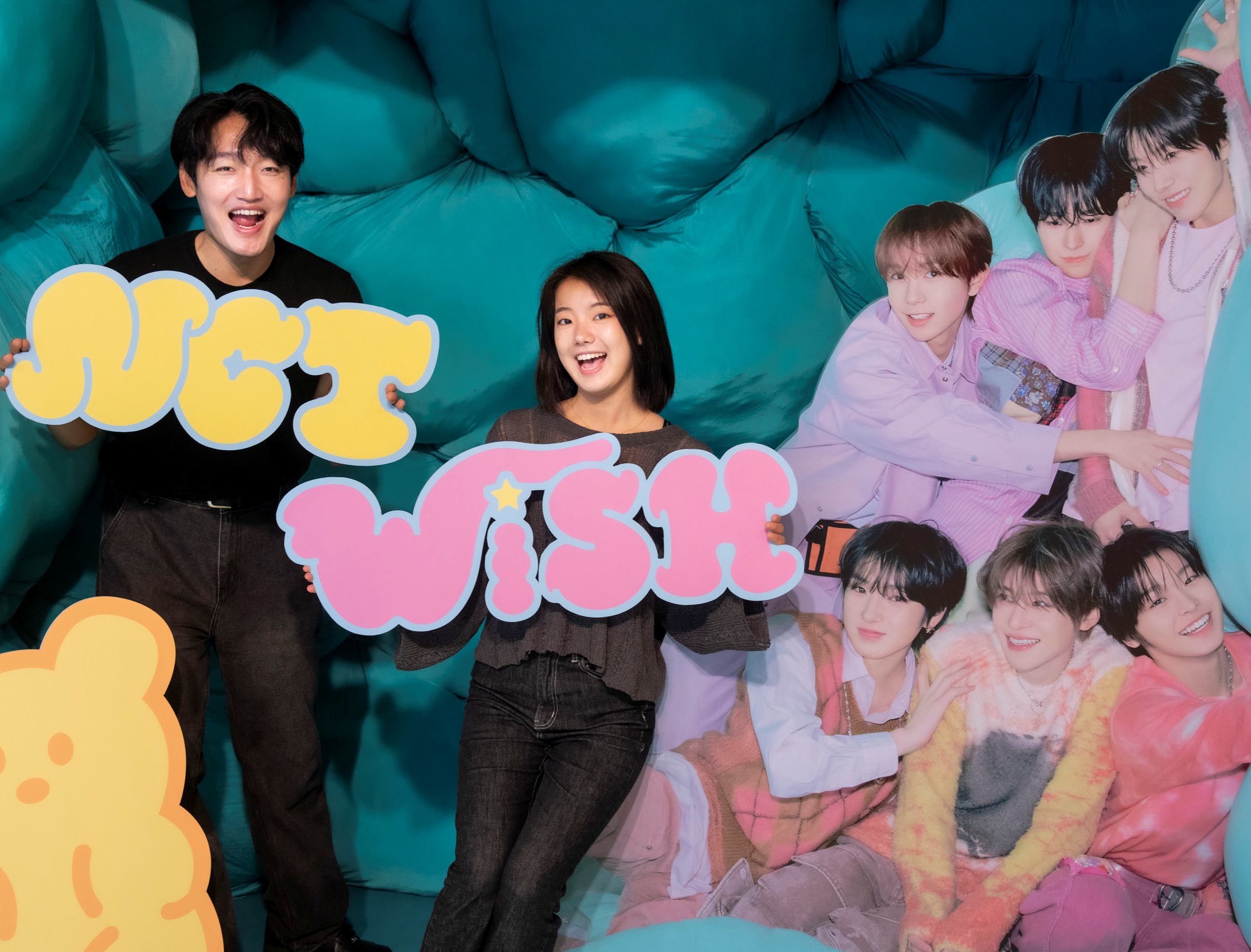 에버랜드에 마련된 NCT WISH 테마 공간 에버위시존