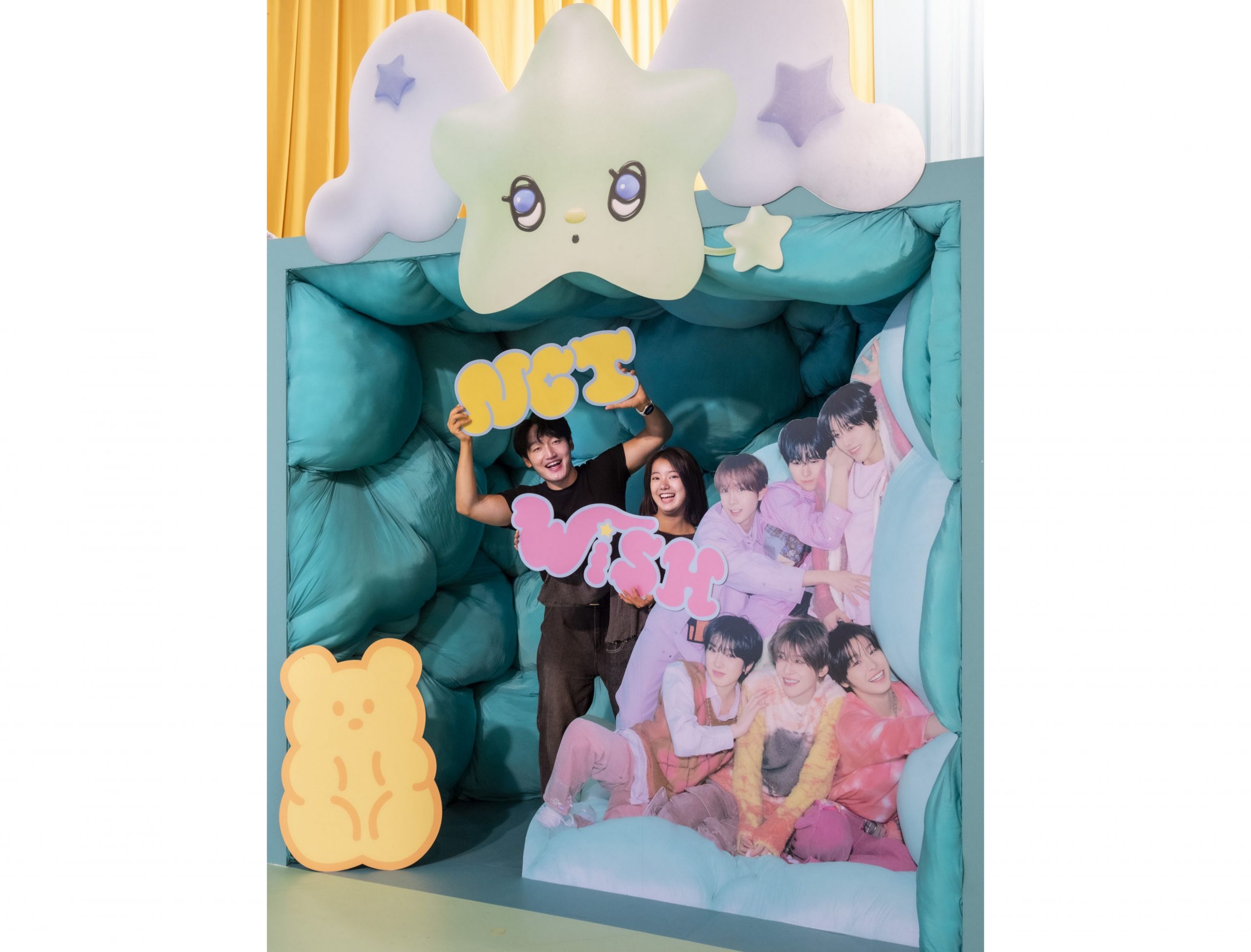 에버랜드에 마련된 NCT WISH 테마 공간 에버위시존