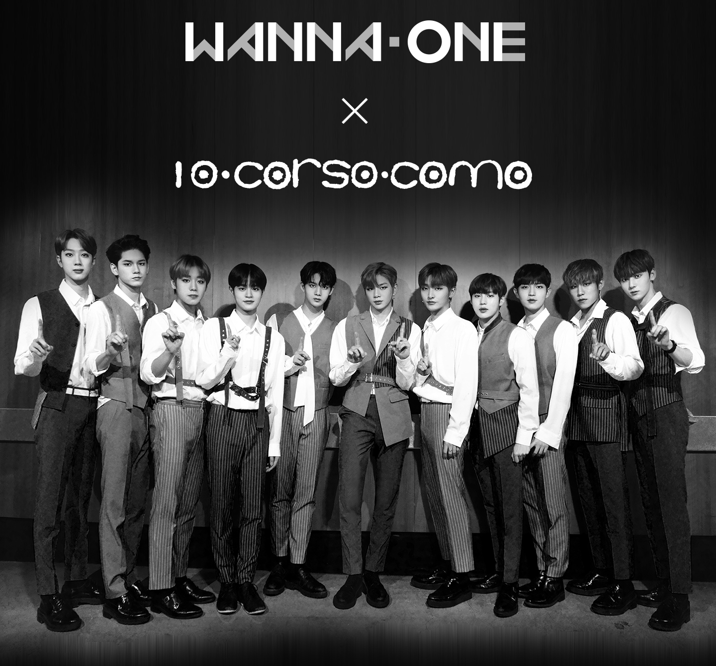 10 꼬르소 꼬모, ‘워너원’ 협업 상품 출시관련사진1