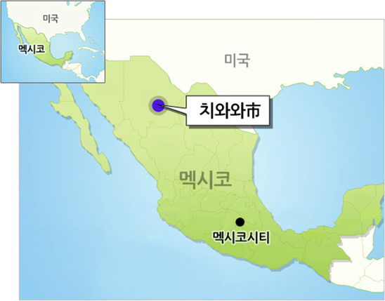 멕시코 지도