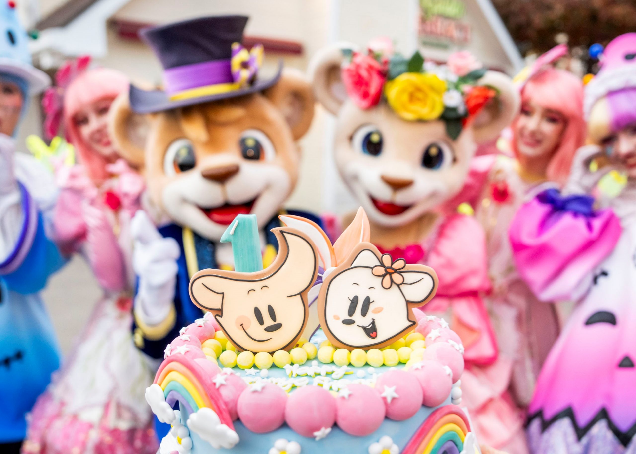 에버랜드, 레니와 라라 생일파티 현장