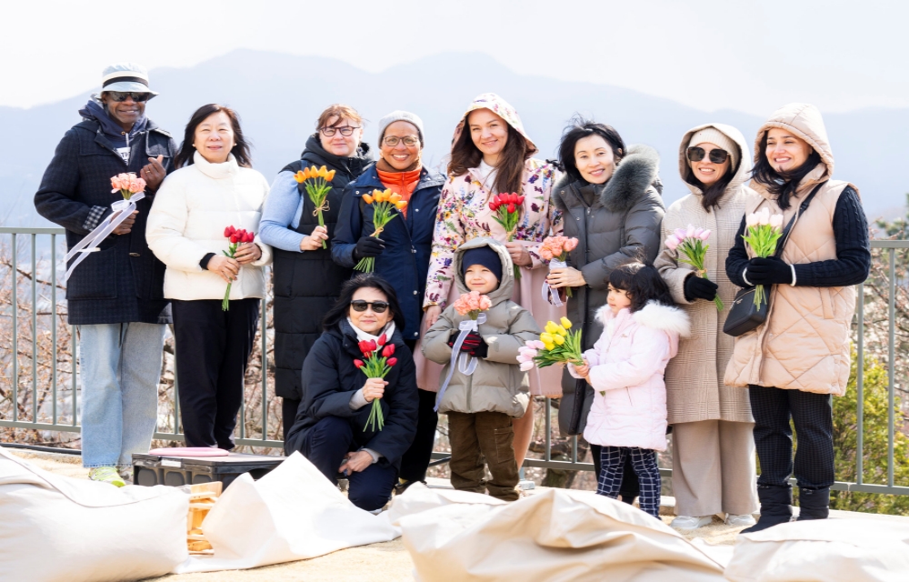 에버랜드, 튤립축제, 주한대사