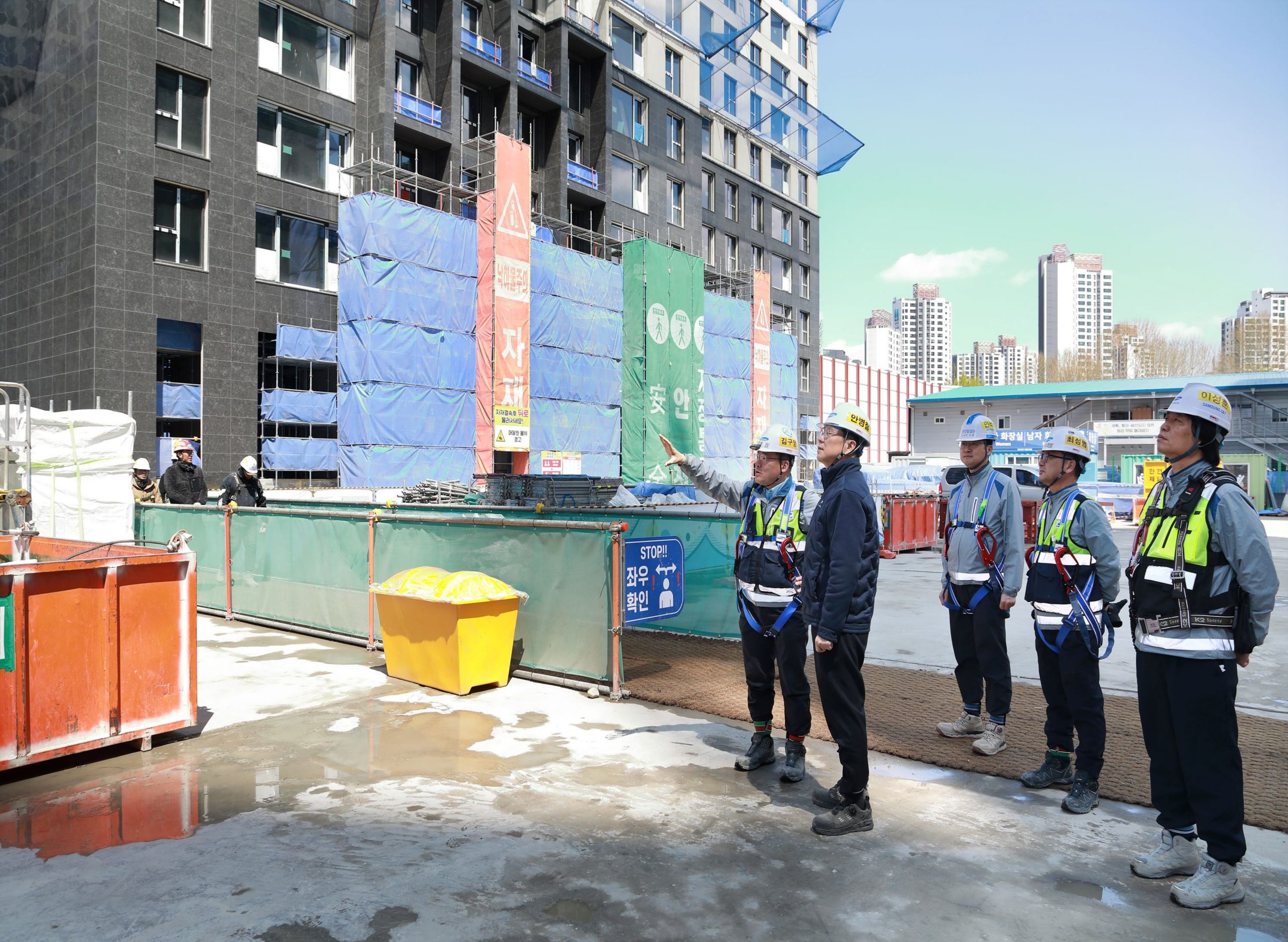 삼성물산, 삼성건설, 추락위험 예방
