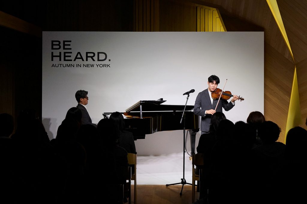 띠어리 아홉 번째 '비 허드(Be Heard)' 행사