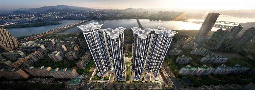 래미안 와이츠 조감도