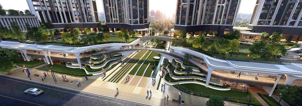 래미안 와이츠 입면 디자인