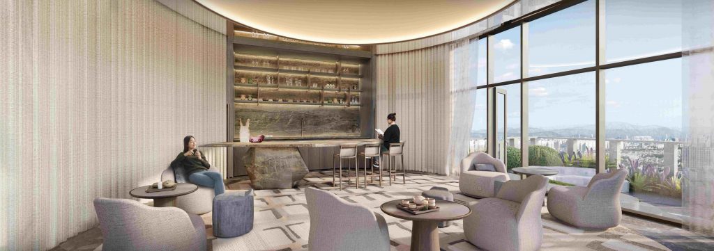 래미안 와이츠 스카이 커뮤니티 '선라이즈 라운지'