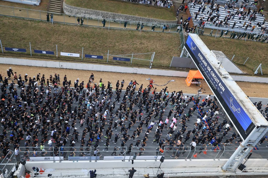 에버랜드 스피드웨이에서 진행된 '2025 에버랜드 10K 서킷런' 대회