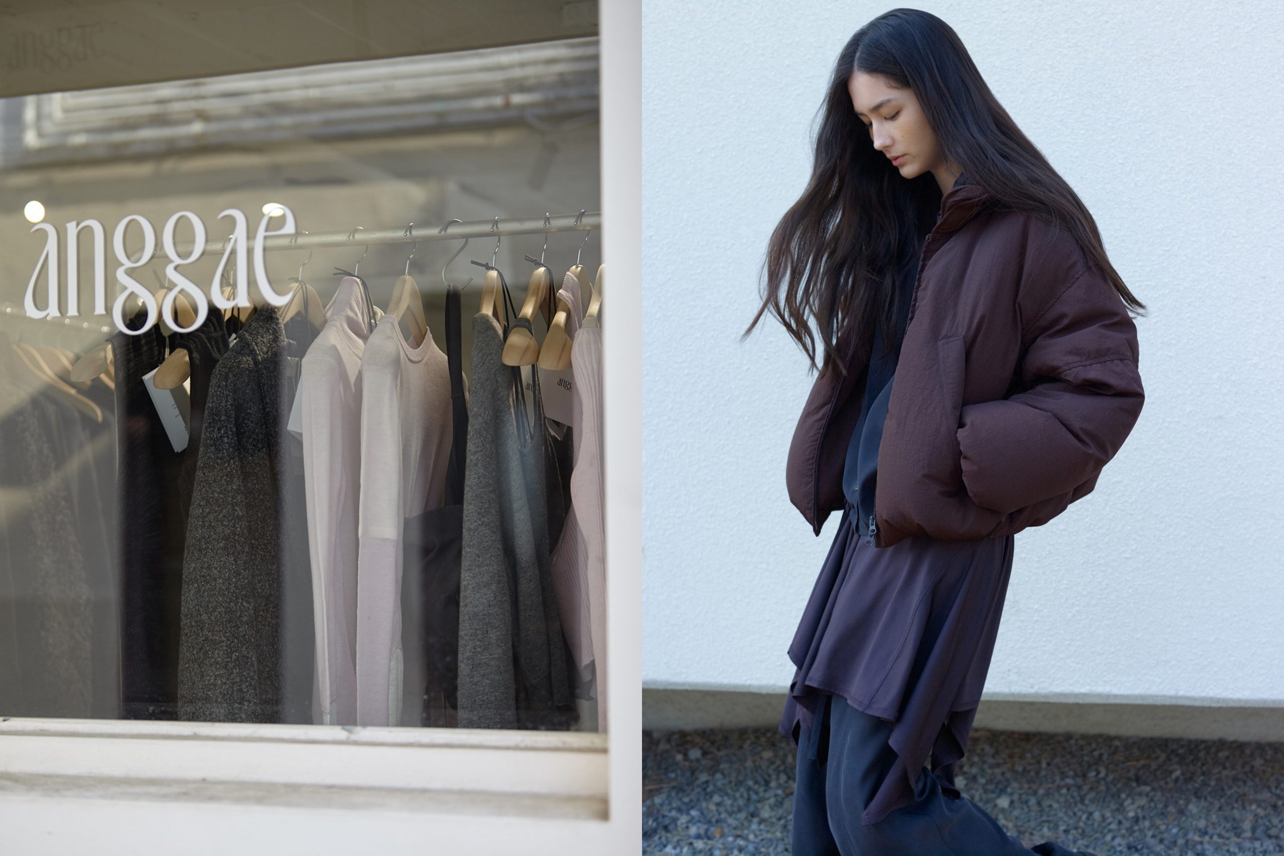 앙개 2025년 FW 컬렉션 팝업 스토어