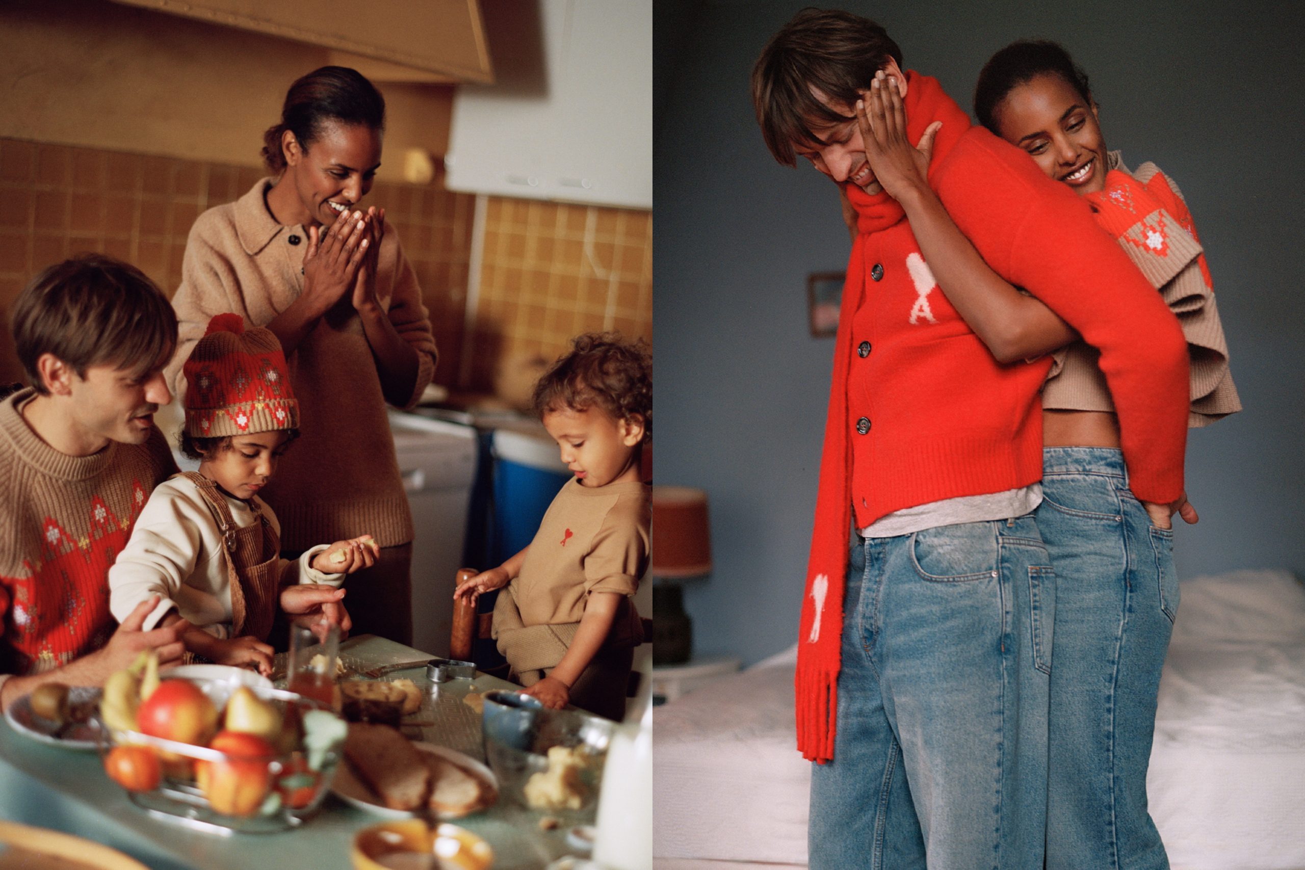 2025년 겨울 시즌 아미 홀리데이 컬렉션 화보