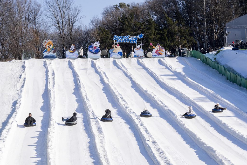 에버랜드 스노우 버스터 레이싱 코스
