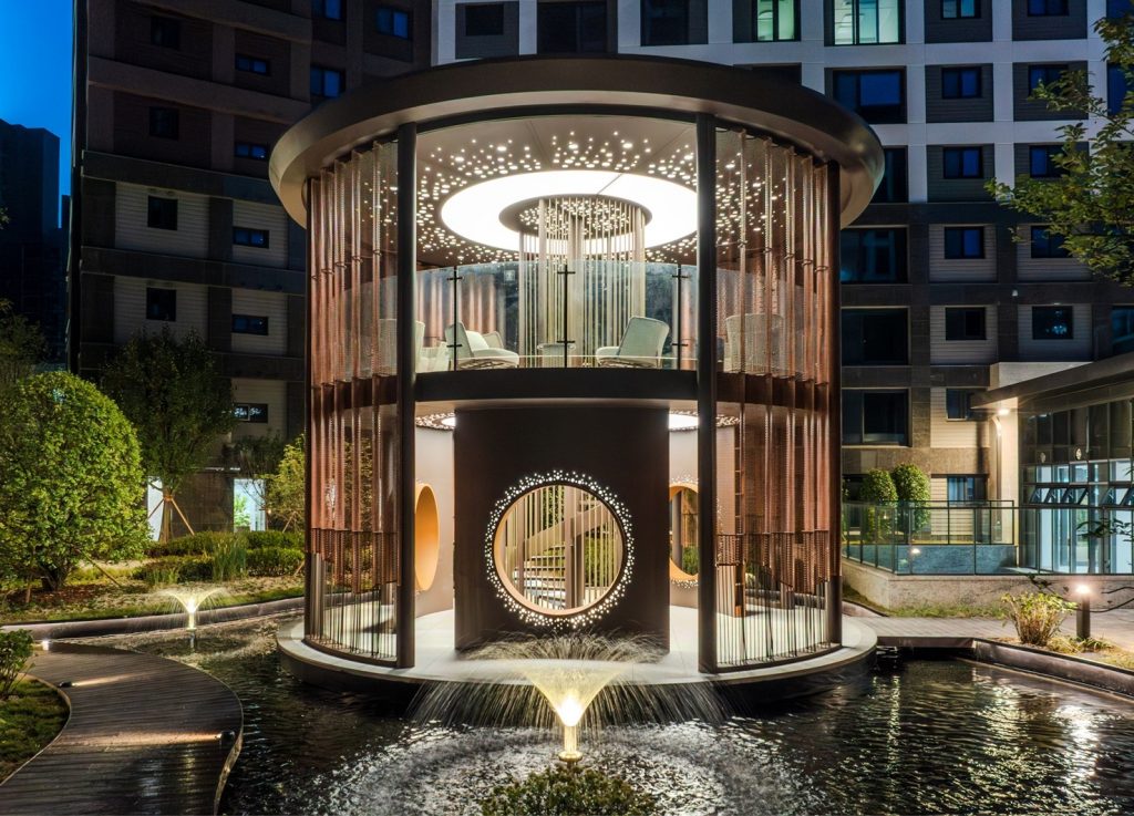 삼성물산 래미안 원페를라 '윈드 라이브러리 가든'