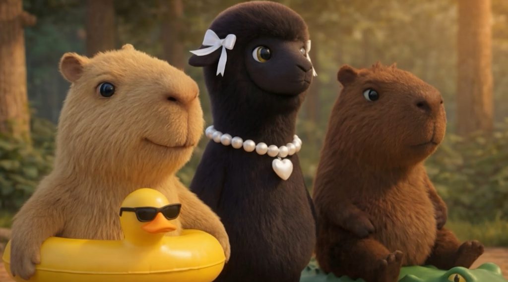 뿌빠타운 동물 애니메이션