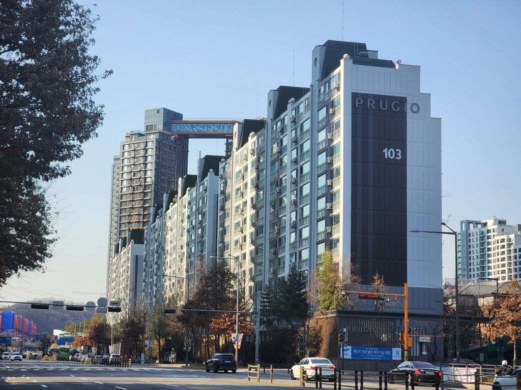 반포푸르지오 아파트 전경