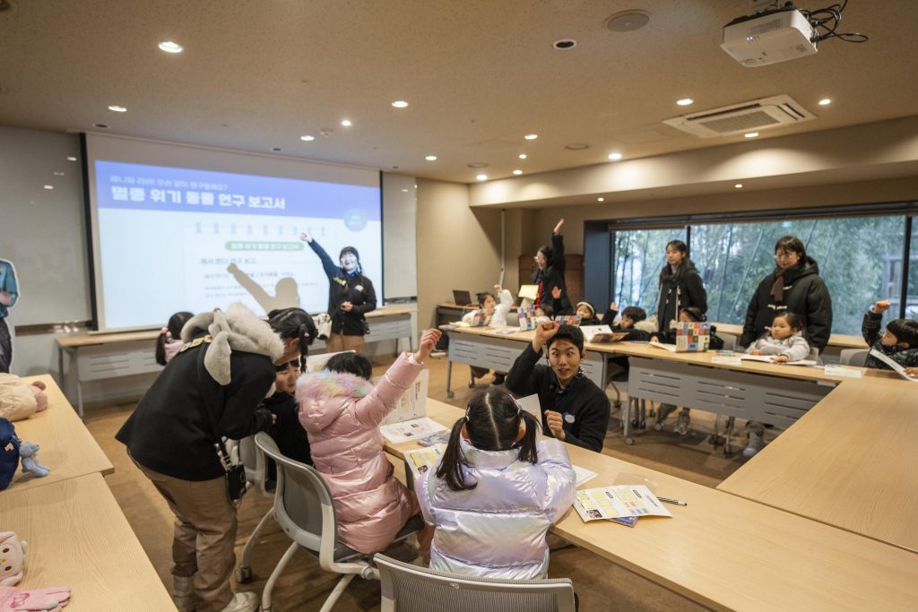 에버랜드 이큐브스쿨 멸종 위기 동물 레포트