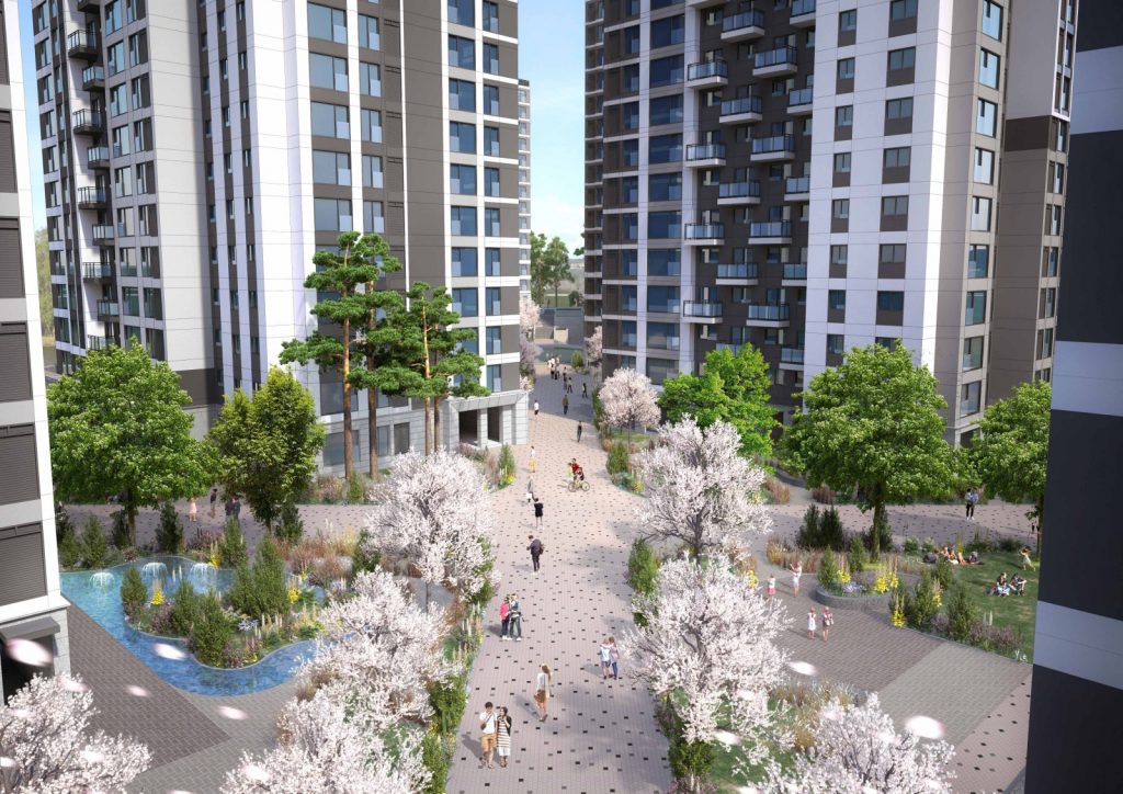 래미안 엘라비네 조경 '포레스트밸리'