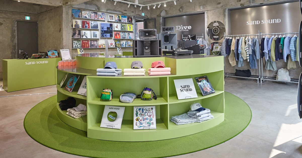 샌드사운드 26SS 팝업 스토어