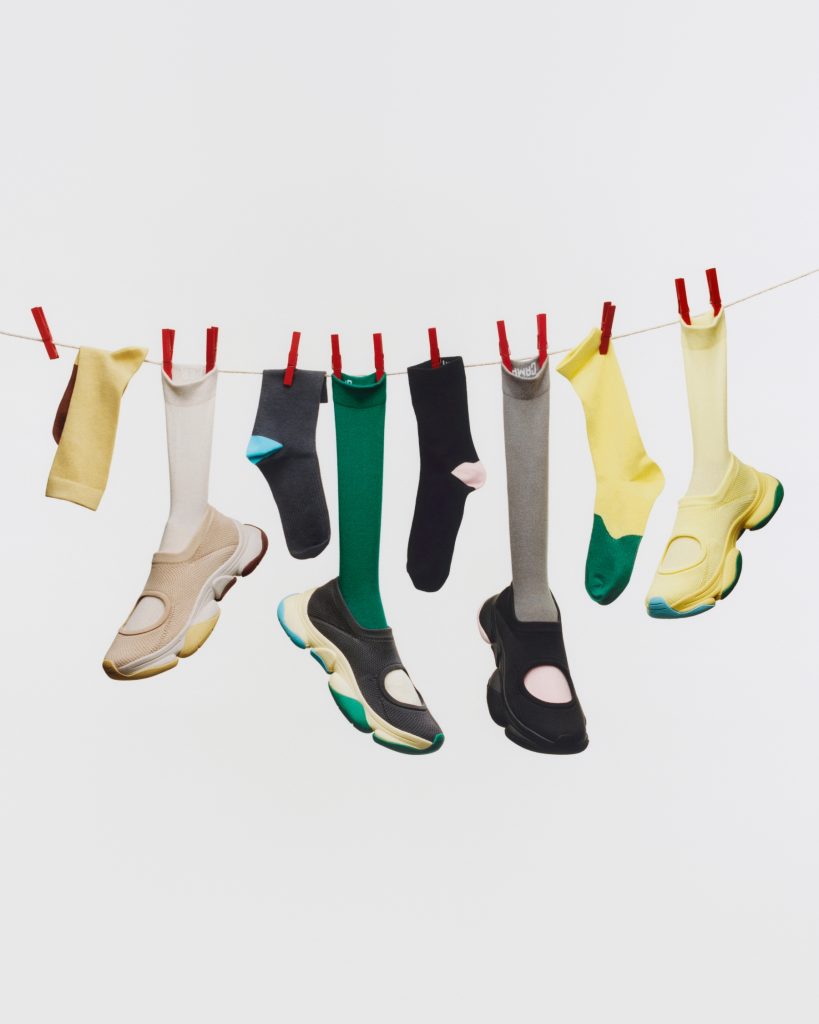 이세이 미야케X캠퍼 협업 슈즈