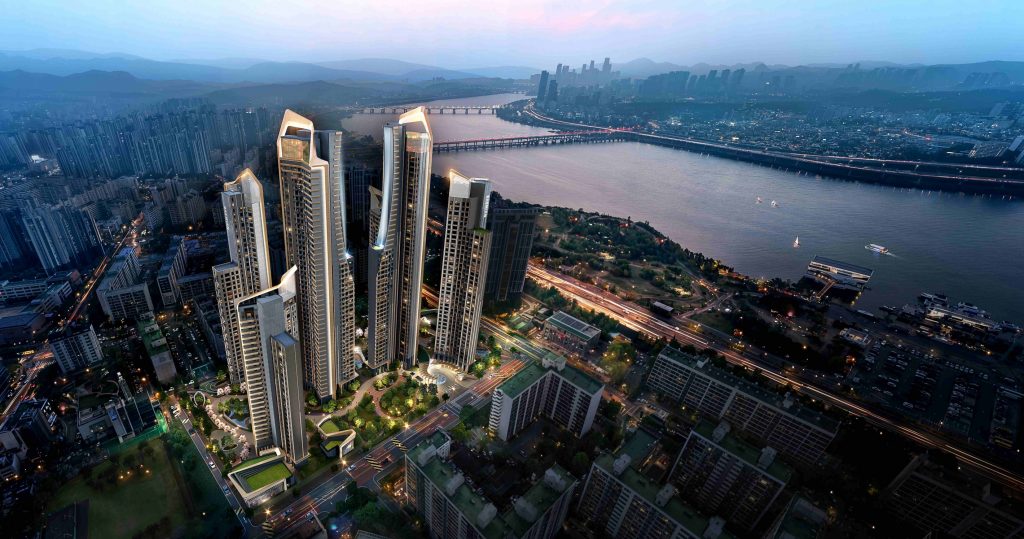 래미안 일루체라 조감도