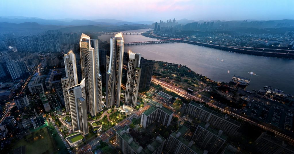 래미안 일루체라 투시도