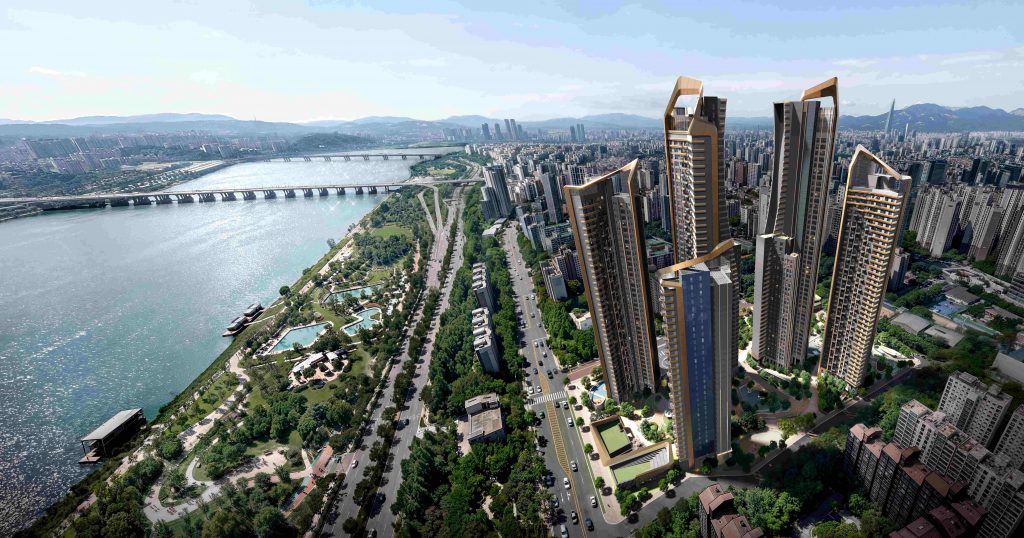 래미안 일루체라 조감도