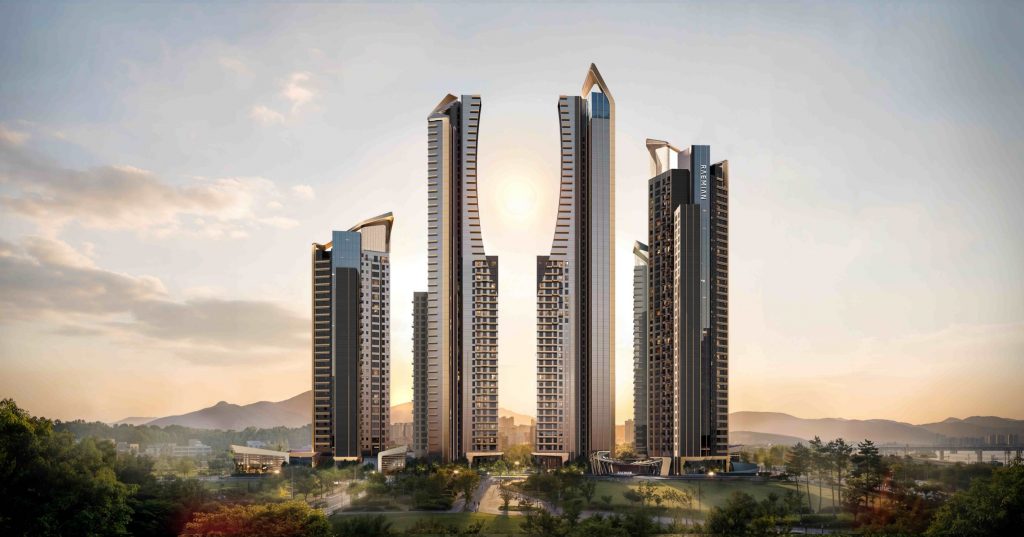 래미안 일루체라 투시도