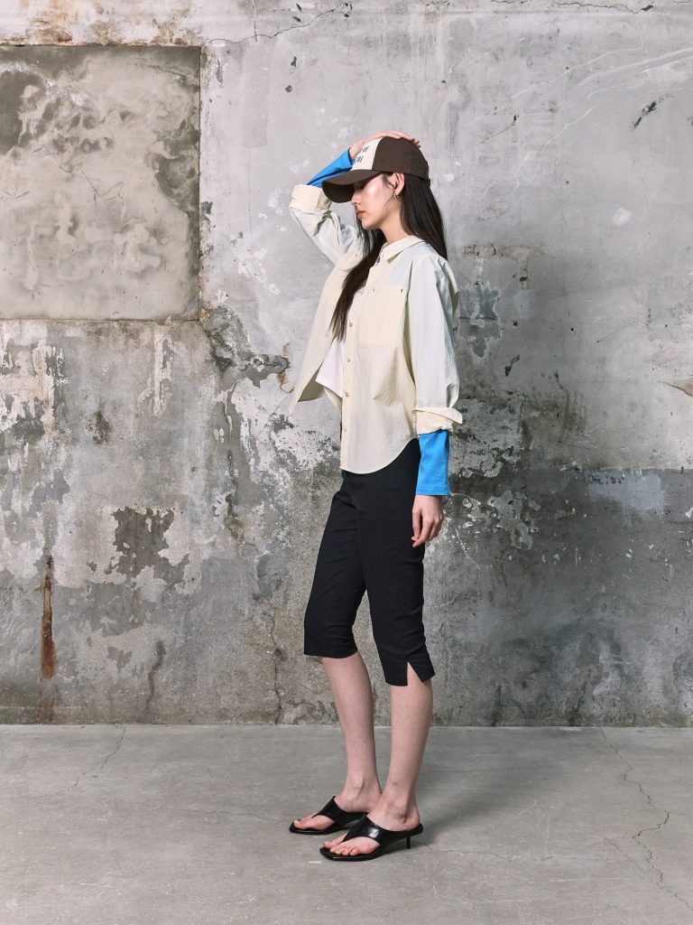 구호플러스 카프리 팬츠