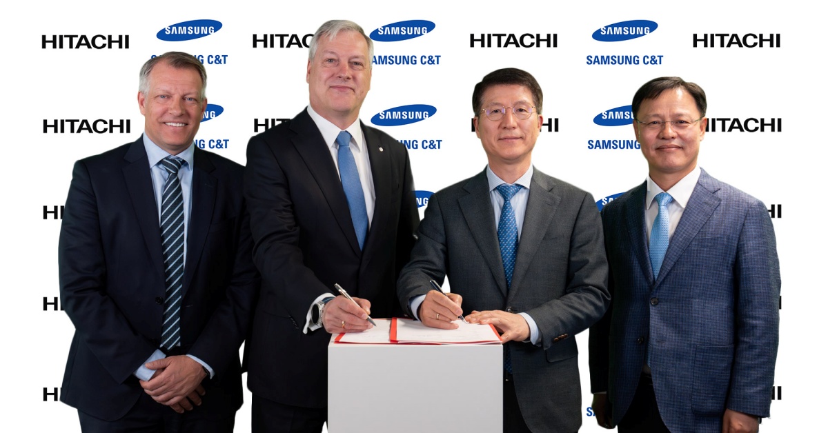 삼성물산, 히타치 에너지 업무협약