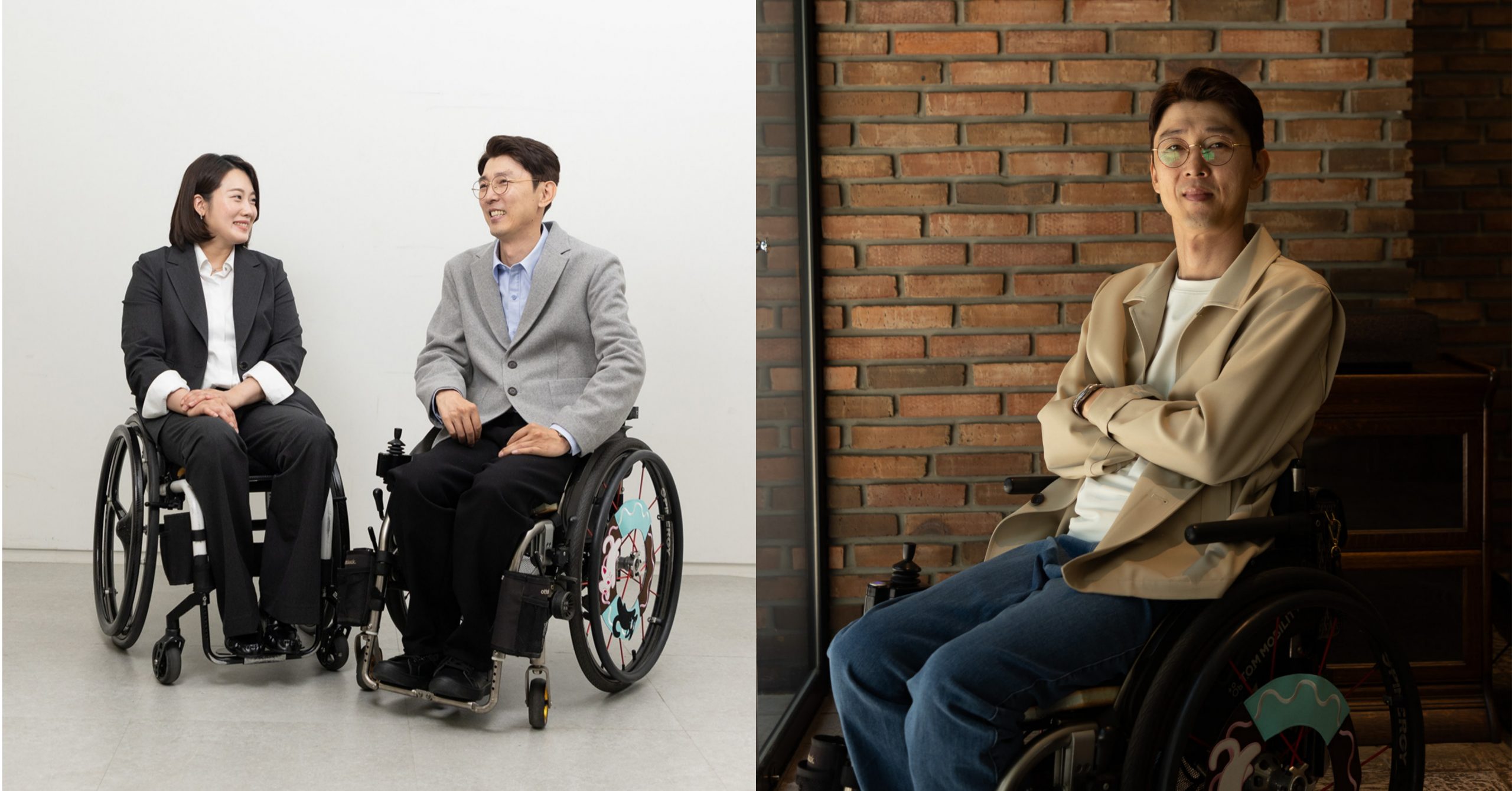 삼성물산 패션부문의 하반기 기부 하티스트 의류 화보