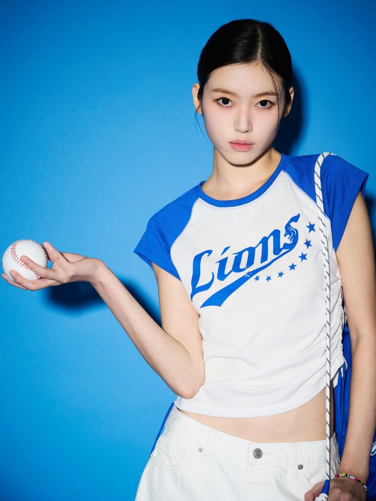 에잇세컨즈, 삼성 라이온즈 협업 화보