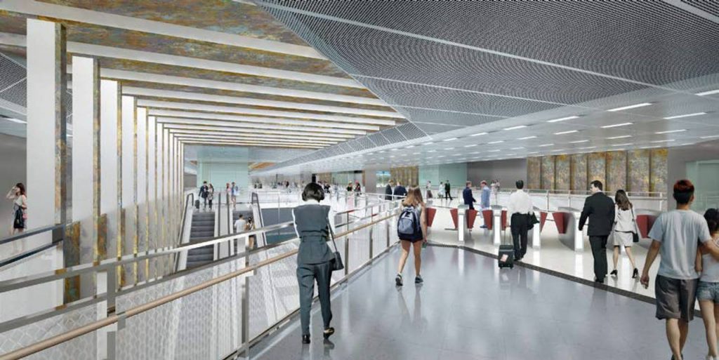 CRL Hougang Station Concourse
