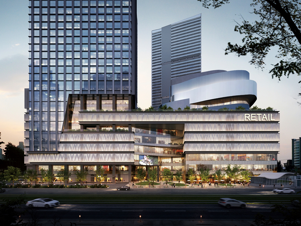 An artist’s conception of the Fubon Aozihdi Development Project upon completion