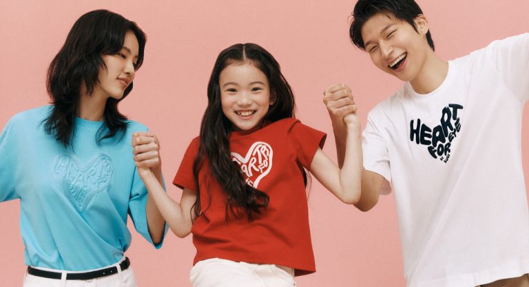The Heart for Eye campaign T-shirts come in a variety of colors, with one of several motifs.