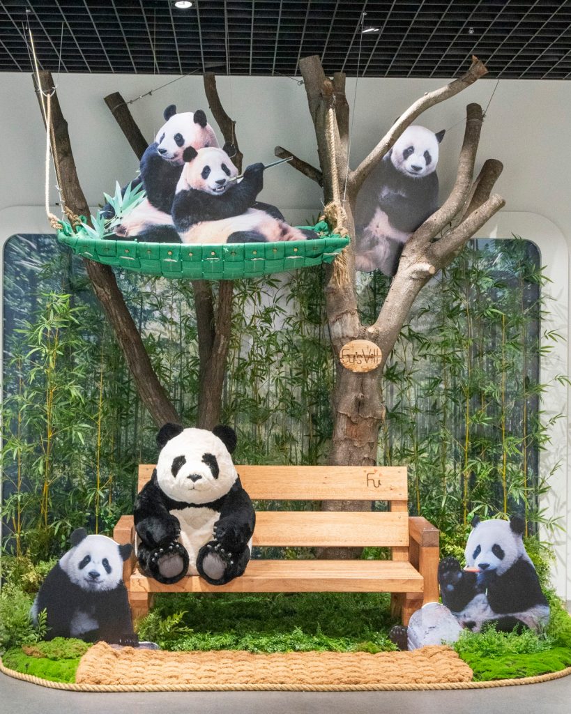 A recreation of Fu Bao's home
