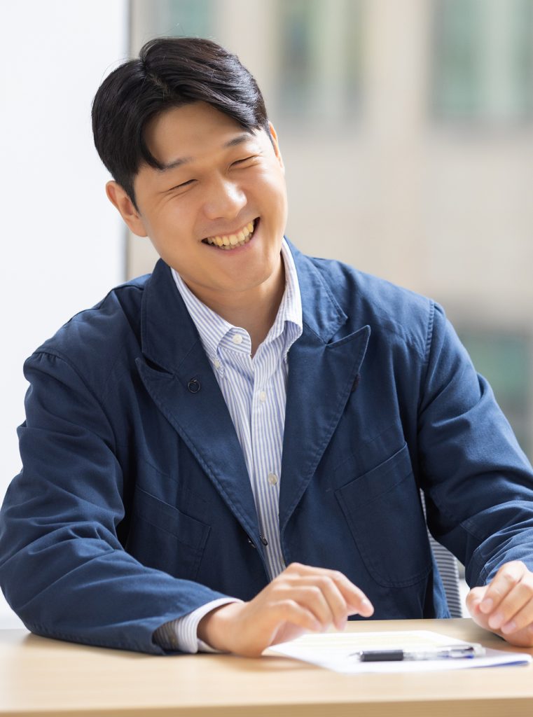 David Kim, Manager of Samsung C&T’s Mining Materials Group, speaking during an interview at the Seoul office