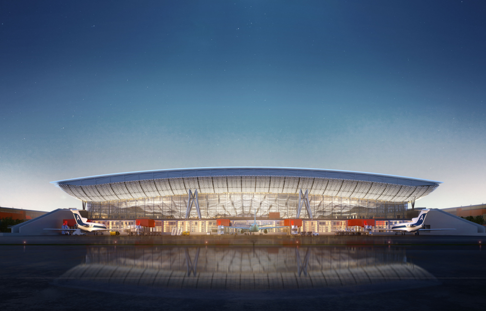 An artist’s conception of what Taoyuan International Airport Terminal 3 will look like when complete