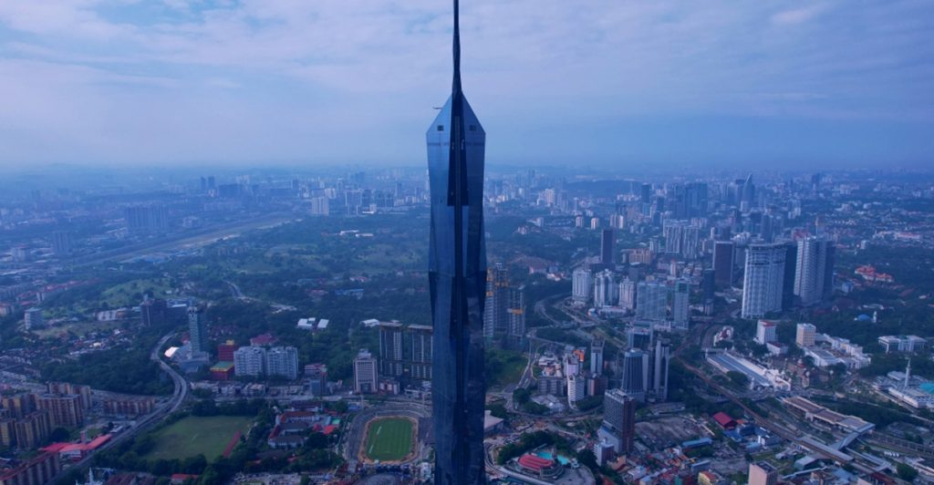 Merdeka 118 in Kuala Lumpur, Malaysia, constructed by Samsung C&T Engineering & Construction Group